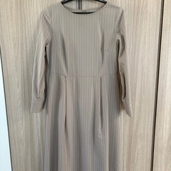 NATURAL BEAUTY BASIC ストライプワンピース　Mサイズの画像