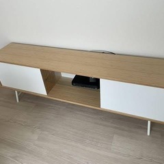 IKEA イケア テレビ台 引き戸付き,170x35x54 cmの画像