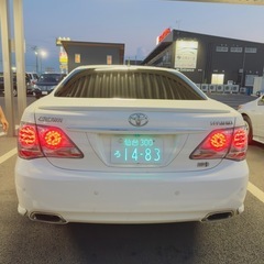 ✨クラウン　ハイブリッド（GWS204）📌平成20年（2008年）📌車検長い✅乗って帰れます。の画像