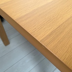 テーブル　こたつ使用可の画像