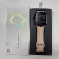スマートウォッチ 【iPhone&Android対応】ピンクの画像