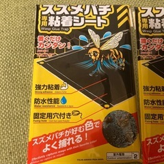 ダイソー　スズメバチ専用粘着シートの画像