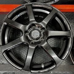 Weds LEONIS NAVIA 07 ナヴィア 社外ホイール 17インチ 4本 7J5HPCD114.3+42 軽量 クラウン マークX等　(SHF007MYR)の画像