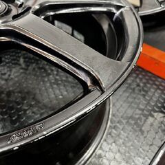 Weds LEONIS NAVIA 07 ナヴィア 社外ホイール 17インチ 4本 7J5HPCD114.3+42 軽量 クラウン マークX等　(SHF007MYR)の画像
