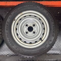 【TOYO OBSERVE GIZ2 155/70R13】スタッドレス【スチールホイール 13インチ 4J4HPCD100】22年製 バリ溝 エブリィ等　(STP032)の画像