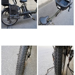  {受付中}🔴⭐️超特価⭐🔴電動自転車 ヤマハ 20インチ 子供乗せ アシスト 中古 072603の画像
