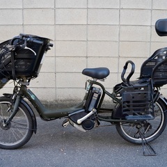  {受付中}🔴⭐️超特価⭐🔴電動自転車 ヤマハ 20インチ 子供乗せ アシスト 中古 072603の画像