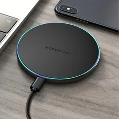 【新品】ワイヤレス充電器 置き型充電器の画像