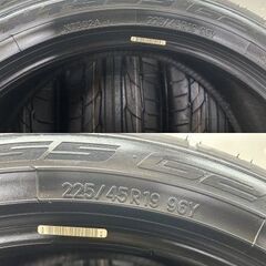 【新品】NITTO NT555 G2 225/45R19 96Y 19インチ 夏タイヤ 4本 22～23年製 C-HR MAZDA6セダン アテンザセダン等　(STK016)の画像