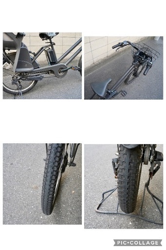 電動自転車 ブリヂストン bikke 20インチ 子供乗せ 中古 072604 BRIDGESTONE - 電動自転車 ブリヂストン bikke 20インチ 子供