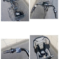  {受付中}🔴⭐️2020⭐🔴電動自転車 ブリヂストン bikke 20インチ 子供乗せ 中古 072604の画像