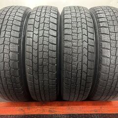 【DUNLOP WINTER MAXX WM02 155/70R13】2022/23 スタッドレス【スチールホイール 13インチ 4J4HPCD100/110/114.3】エブリィ等　(STP027)の画像