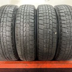 走行短め【DUNLOP WINTER MAXX WM02 165/65R14】スタッドレス トヨタ純正スチールホイール 14インチ 5J4HPCD100+35 タンク等　(STP029)の画像