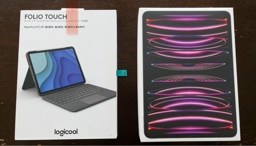 2点セット iPadPro11インチ4世代256GB＋ロジクールキーボード 訳あり再掲載