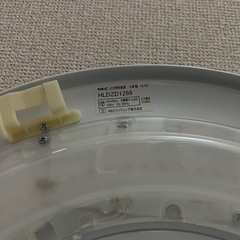 【交渉中】NEC シーリングライト2種類×各1個　の画像