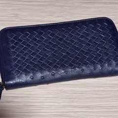 美品　ボッテガ・ヴェネタ(オーストリッチ)長財布の画像
