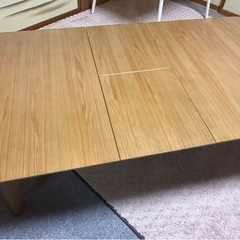 美品　座卓　テーブル　伸縮式の画像