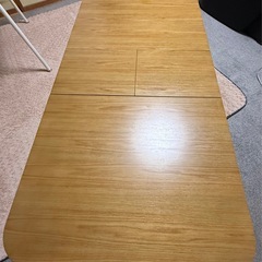 美品　座卓　テーブル　伸縮式の画像