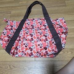ミッキー&ミニーマウスのトートバックの画像