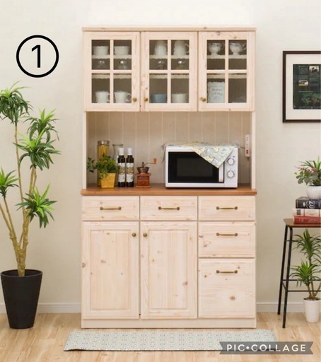 (決まりました)食器棚