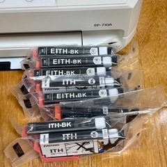 EPSON EP710-A 黒インク付きの画像