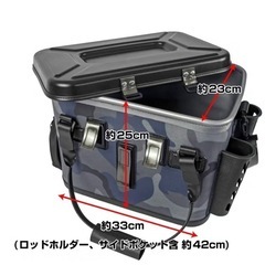 タカミヤ　ロッドホルダー付・ライトタックルバッグ
の画像
