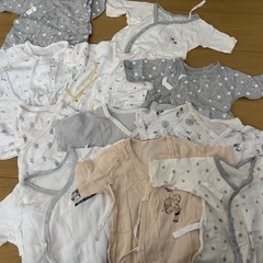 【価格相談可能】全21点新生児50〜60サイズベビー肌着まとめ大量の画像