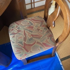 ドレッサー 鏡台 3面鏡 アンティーク コンセント有りの画像