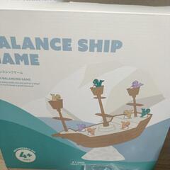 【美品】バランスシップゲーム　スリーコインズ　船の画像