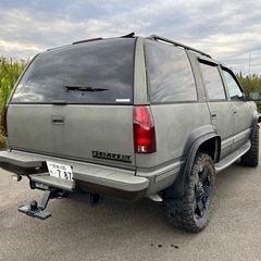 シボレー タホ 5.7L 1999年 1ナンバー CHEVROLET TAHOE 4WD リフトアップ ブロックタイヤ アメ車 宮城 の画像
