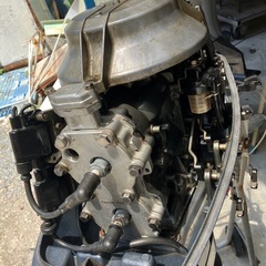 ヤマハ船外機２スト２５馬力リモコンセットの画像