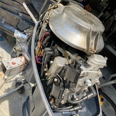 ヤマハ船外機２スト２５馬力リモコンセットの画像