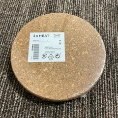 コルク鍋敷「美品」の画像