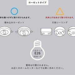 シーリングファンライトの画像
