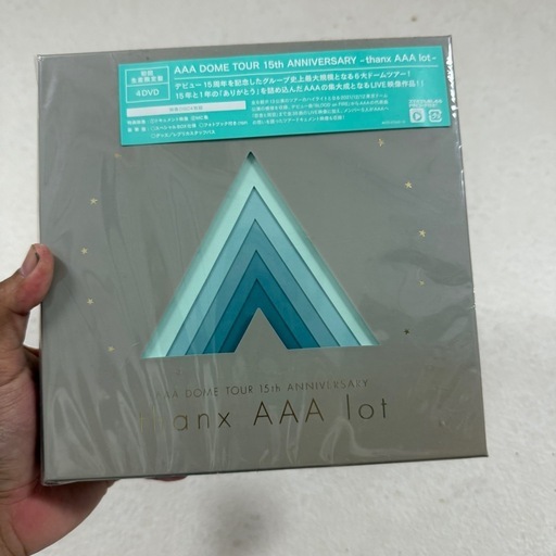 初回生産限定盤15th -thanx AAA lot- DVD 4枚組