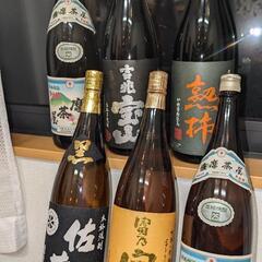 ■佐藤黒・薩摩茶屋②・富乃宝山・熟柿・吉兆宝山1800ml６本組の画像