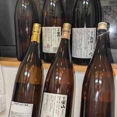 ■佐藤黒・薩摩茶屋②・富乃宝山・熟柿・吉兆宝山1800ml６本組の画像