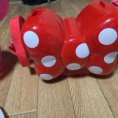 ディズニー　ポップコーンバケツミッキー&ミニーとミッキーのと2つセットの画像