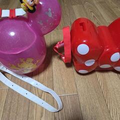 ディズニー　ポップコーンバケツミッキー&ミニーとミッキーのと2つセットの画像