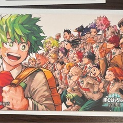 ヒロアカ原画展　マグネットの画像