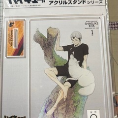 北信介　アクスタ　クリアファイルの画像