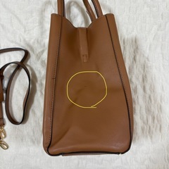 JEANASIS ジーナシス 2WAY レザー　ショルダーバッグ　ハンドバッグ　カバン　ブランドバッグ　バッグ　鞄の画像