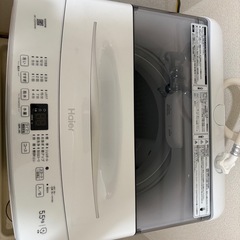 Haier 洗濯機 5.5Kg JW-U55MK　の画像