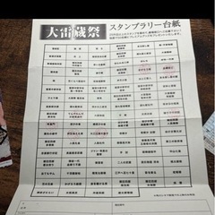 コレクター向け　市川雷蔵　2010年　大雷蔵祭 半券ほかの画像