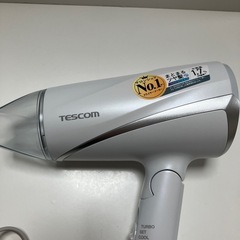 【展示品】TESCOM TD360A プロテクトイオンヘアドライヤー　⚫︎の画像