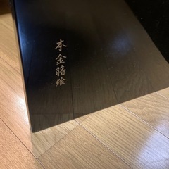 明後日まで掲載　黒塗り屏風おまけあり の画像