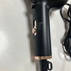 P-UP CREA hair dryer ブラック　⚫︎の画像