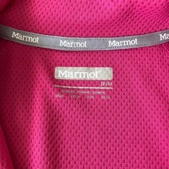 マーモット Marmot 半袖ジップシャツ ピンク Mサイズ TOWPJA63 登山の画像