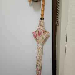 ゴブリン調の薔薇の丸い絨毯、傘の画像