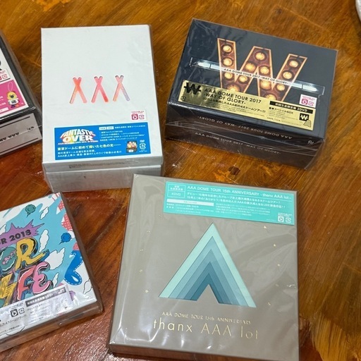 AAAのライブDVDセット　